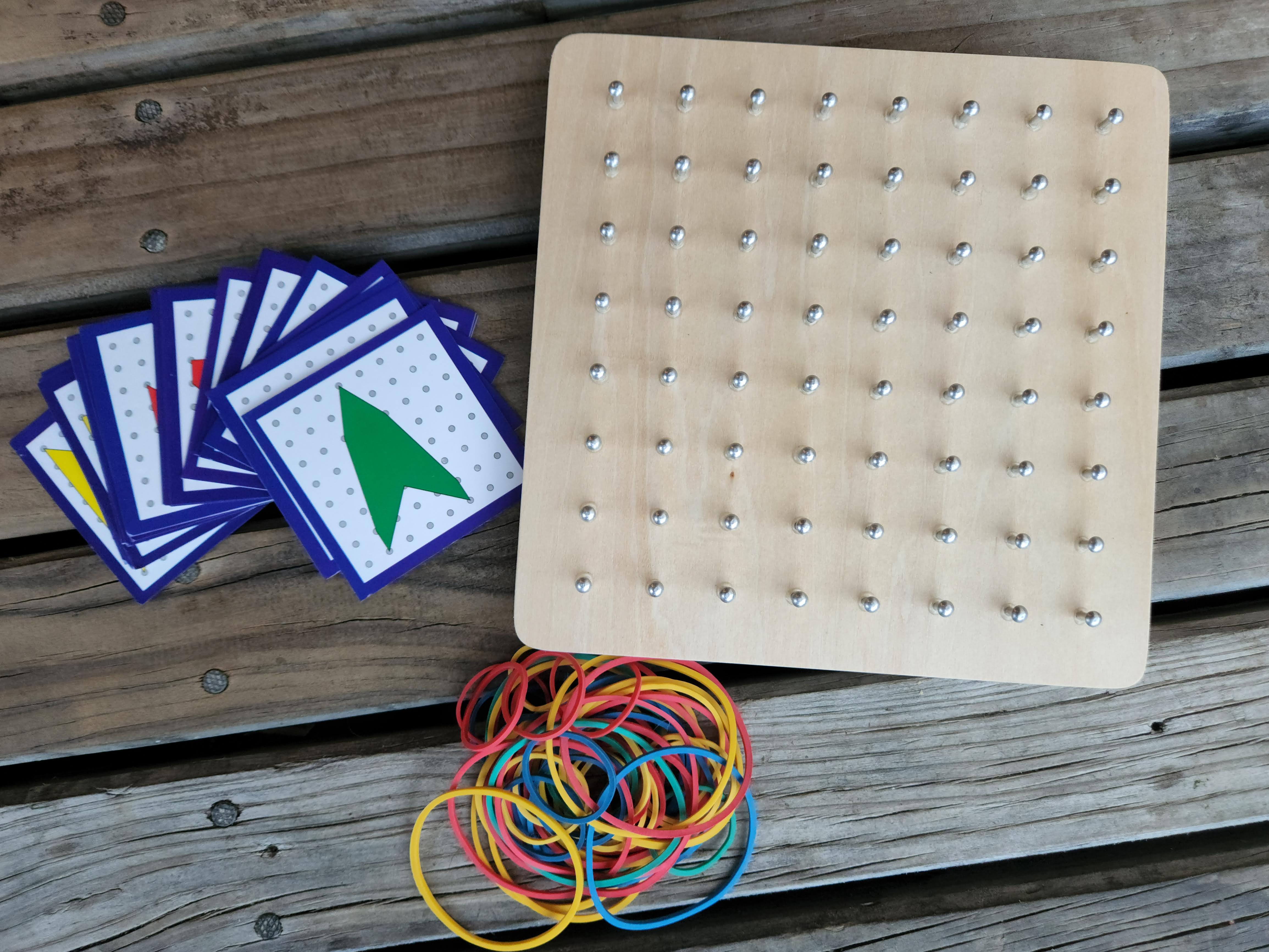 Wooden Geometry Boards with Bag – The New Zealand Family Shop