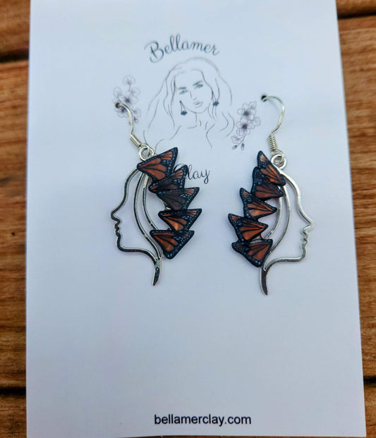 Monarch Butterfly Earrings