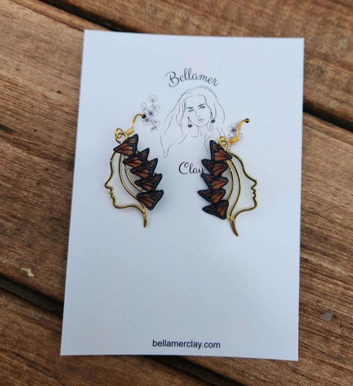 Monarch Butterfly Earrings