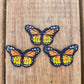 Monarch Butterfly Iron-On Patches