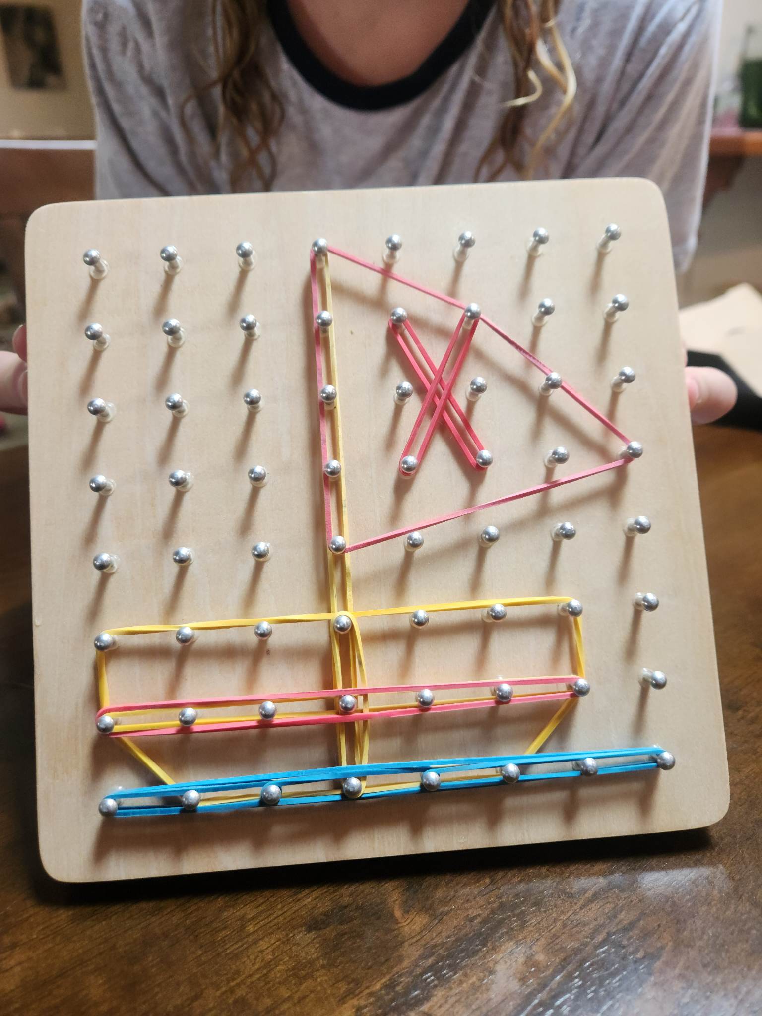 Wooden Geometry Boards with Bag – The New Zealand Family Shop