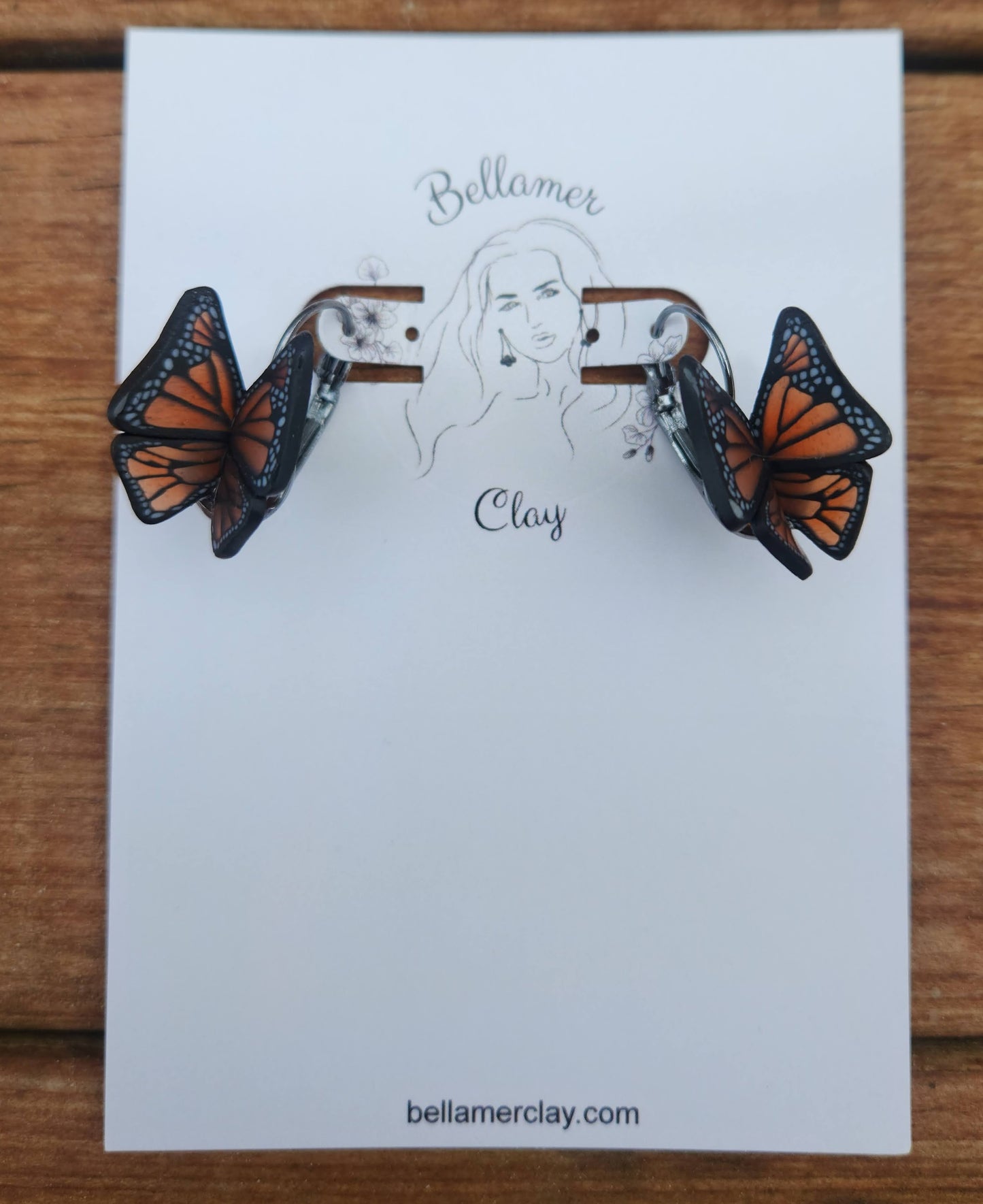 Monarch Butterfly Earrings
