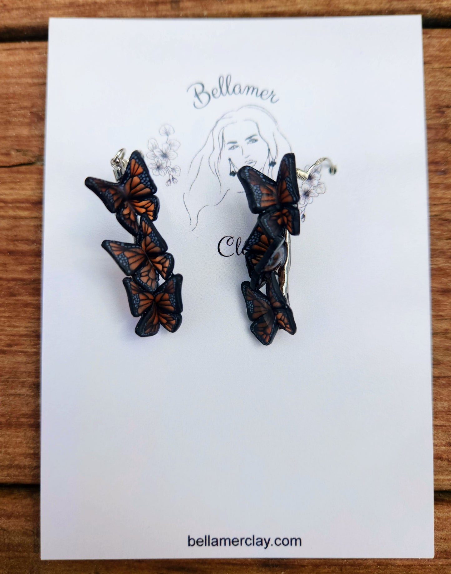 Monarch Butterfly Earrings